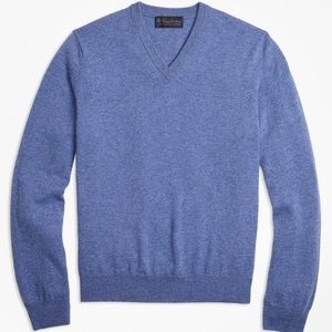 Brooks Brothers V Neck Cashmere Sweater